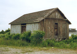 Ex-PM Kingsville, Ontario wooden freight house