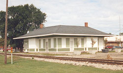 Ex-PM/GTW depot at Pigeon, MI