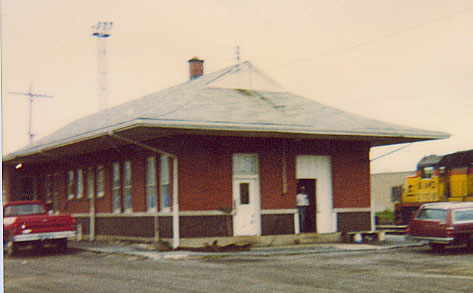 Ex-PM depot used by CSX at Port Huron, MI